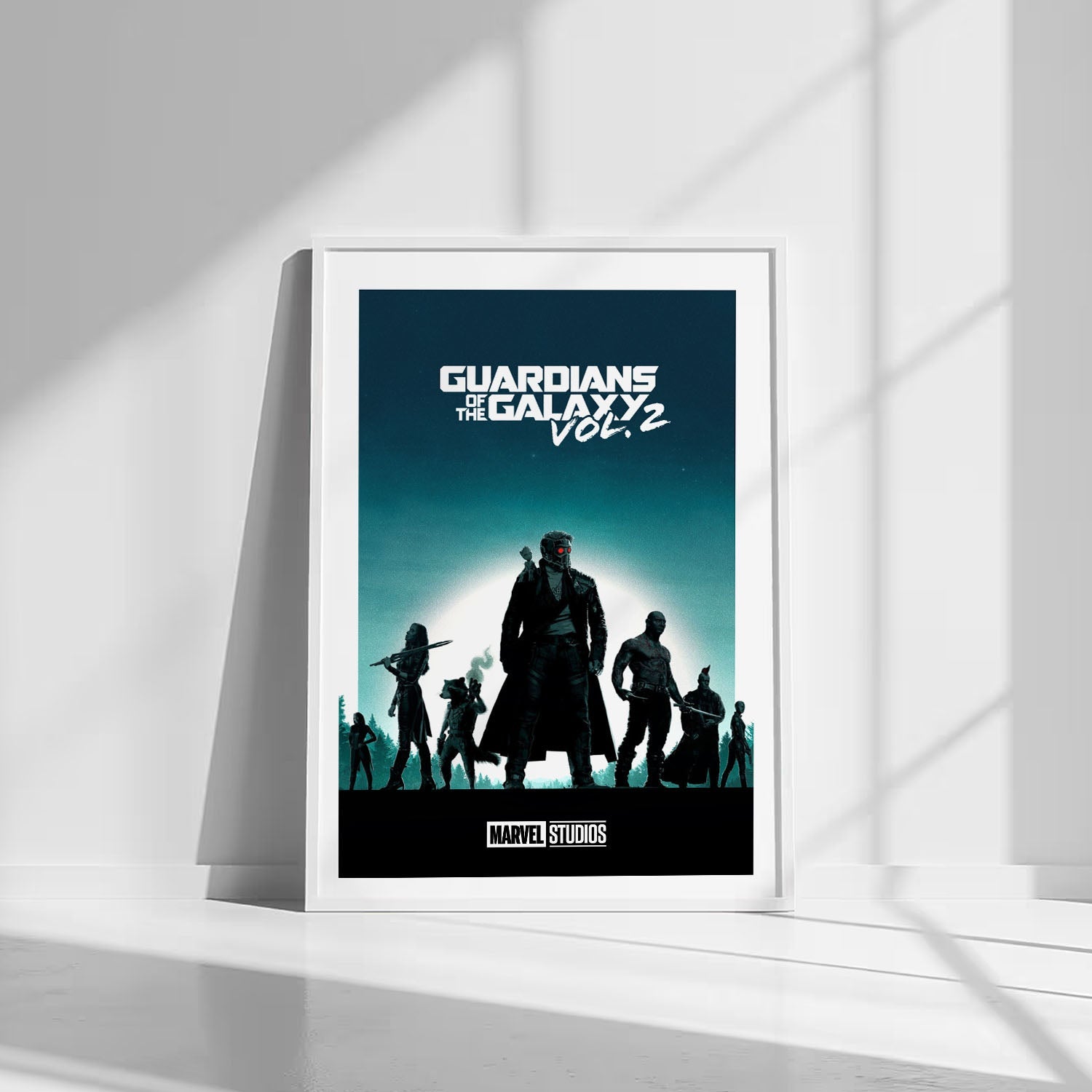 Flex Designs Poster Guardians of the Galaxy Vol 2 Minimalist 8 x 10" Home Goods - Movie 2017 Movie Poster