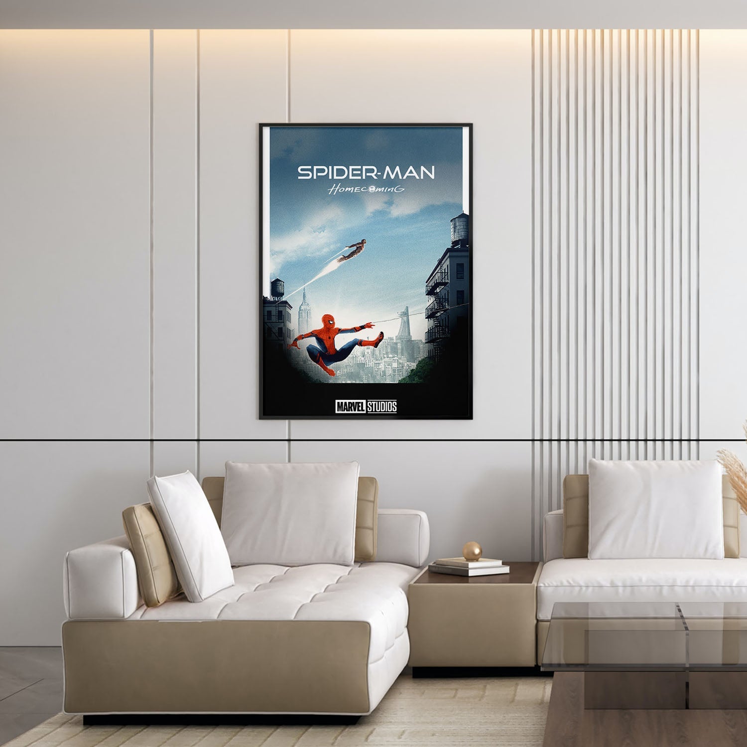 Flex Designs Poster Spider-Man Homecoming Minimalist 5 x 7" Home Goods - Movie 2017 Movie Poster