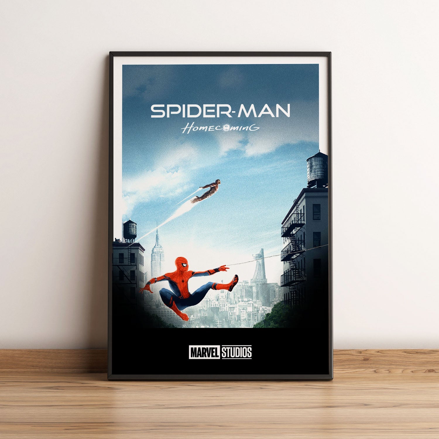 Flex Designs Poster Spider-Man Homecoming Minimalist 5 x 7" Home Goods - Movie 2017 Movie Poster