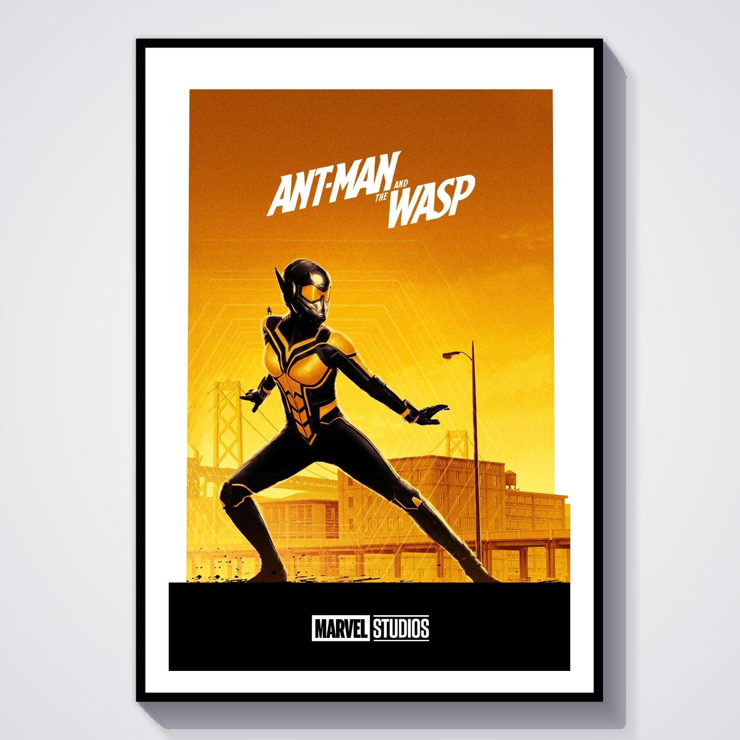 Flex Designs Poster Ant-Man and the Wasp Minimalist 8 x 10" Home Goods - Movie 2018 Movie Poster