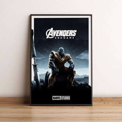 Flex Designs Poster Avengers Endgame Minimalist 5 x 7" Home Goods - Movie 2019 Movie Poster