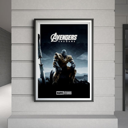 Flex Designs Poster Avengers Endgame Minimalist 8 x 10" Home Goods - Movie 2019 Movie Poster