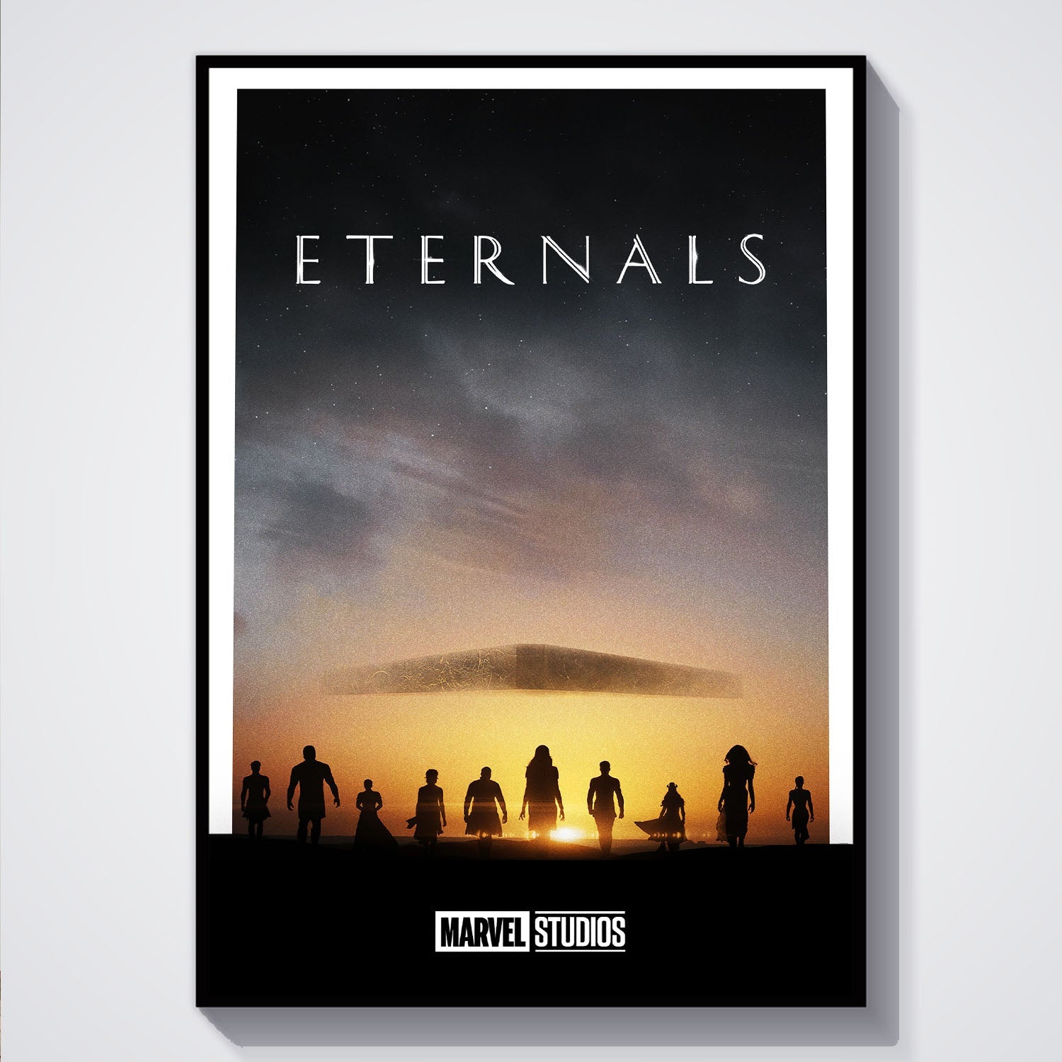 Flex Designs Poster Eternals Minimalist 5 x 7" Home Goods - Movie 2021 Movie Poster