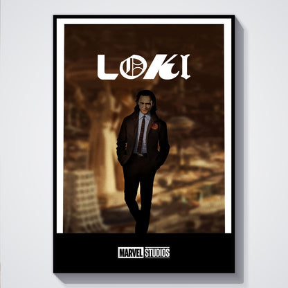 Flex Designs Poster Loki Minimalist 5 x 7" Home Goods - TV Show 2021 TV Show Poster