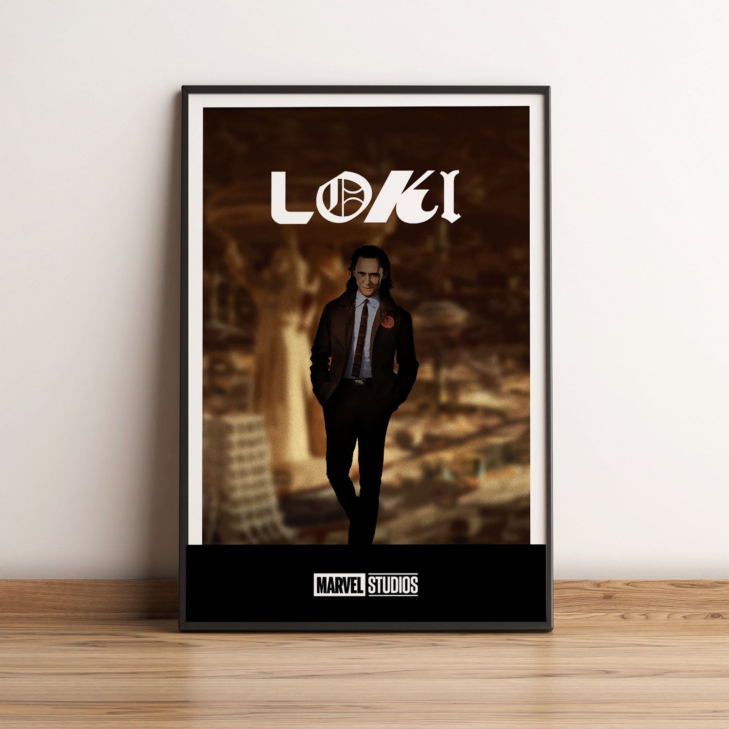 Flex Designs Poster Loki Minimalist 5 x 7" Home Goods - TV Show 2021 TV Show Poster