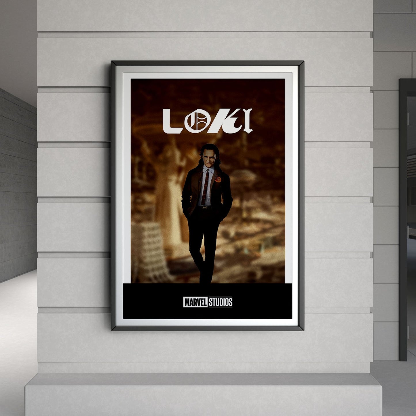 Flex Designs Poster Loki Minimalist 8 x 10" Home Goods - TV Show 2021 TV Show Poster