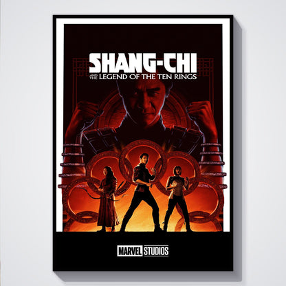 Flex Designs Poster Shang-Chi and the Legend of the Ten Rings Minimalist 5 x 7" Home Goods - Movie 2021 Movie Poster