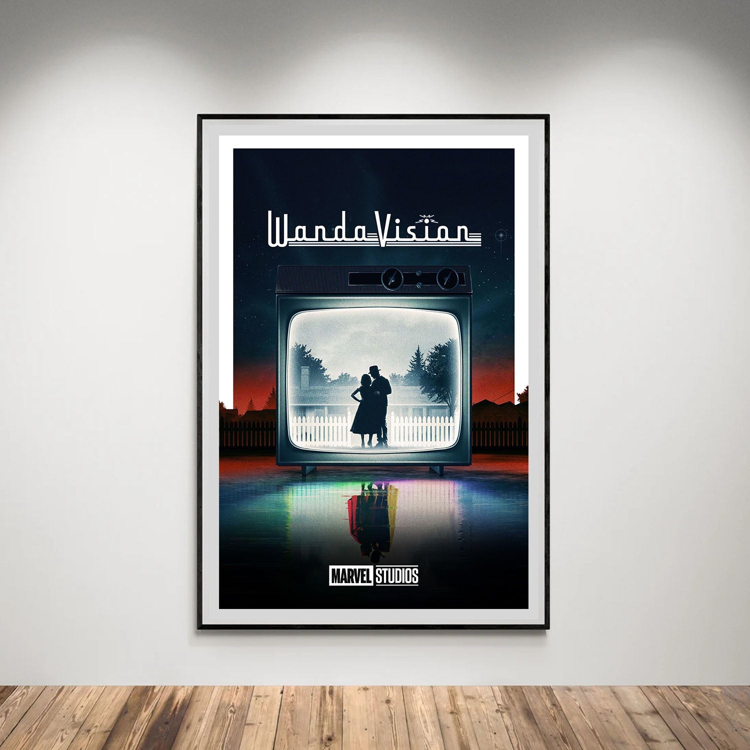 Flex Designs Poster WandaVision Minimalist 5 x 7" Home Goods - TV Show 2021 TV Show Poster
