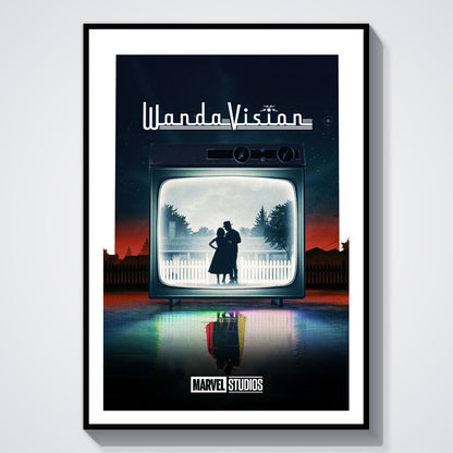 Flex Designs Poster WandaVision Minimalist 8 x 10" Home Goods - TV Show 2021 TV Show Poster
