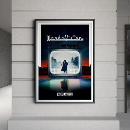 Flex Designs Poster WandaVision Minimalist 8 x 10" Home Goods - TV Show 2021 TV Show Poster