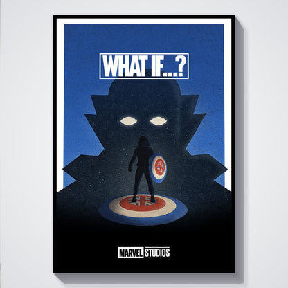 Flex Designs Poster What If Minimalist 5 x 7" Home Goods - TV Show 2021 TV Show Poster