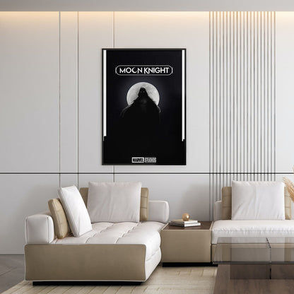 Flex Designs Poster Moon Knight Minimalist 5 x 7" Home Goods - TV Show 2022 TV Show Poster
