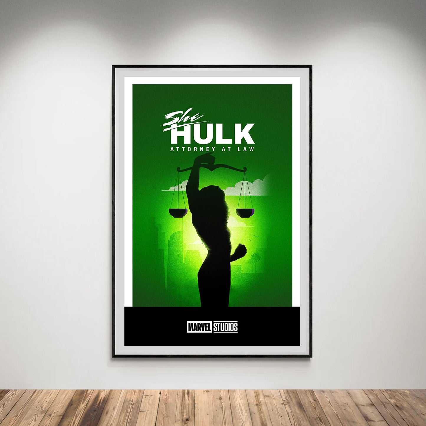 Flex Designs Poster She-Hulk Attorney at Law Minimalist 5 x 7" Home Goods - TV Show 2022 TV Show Poster