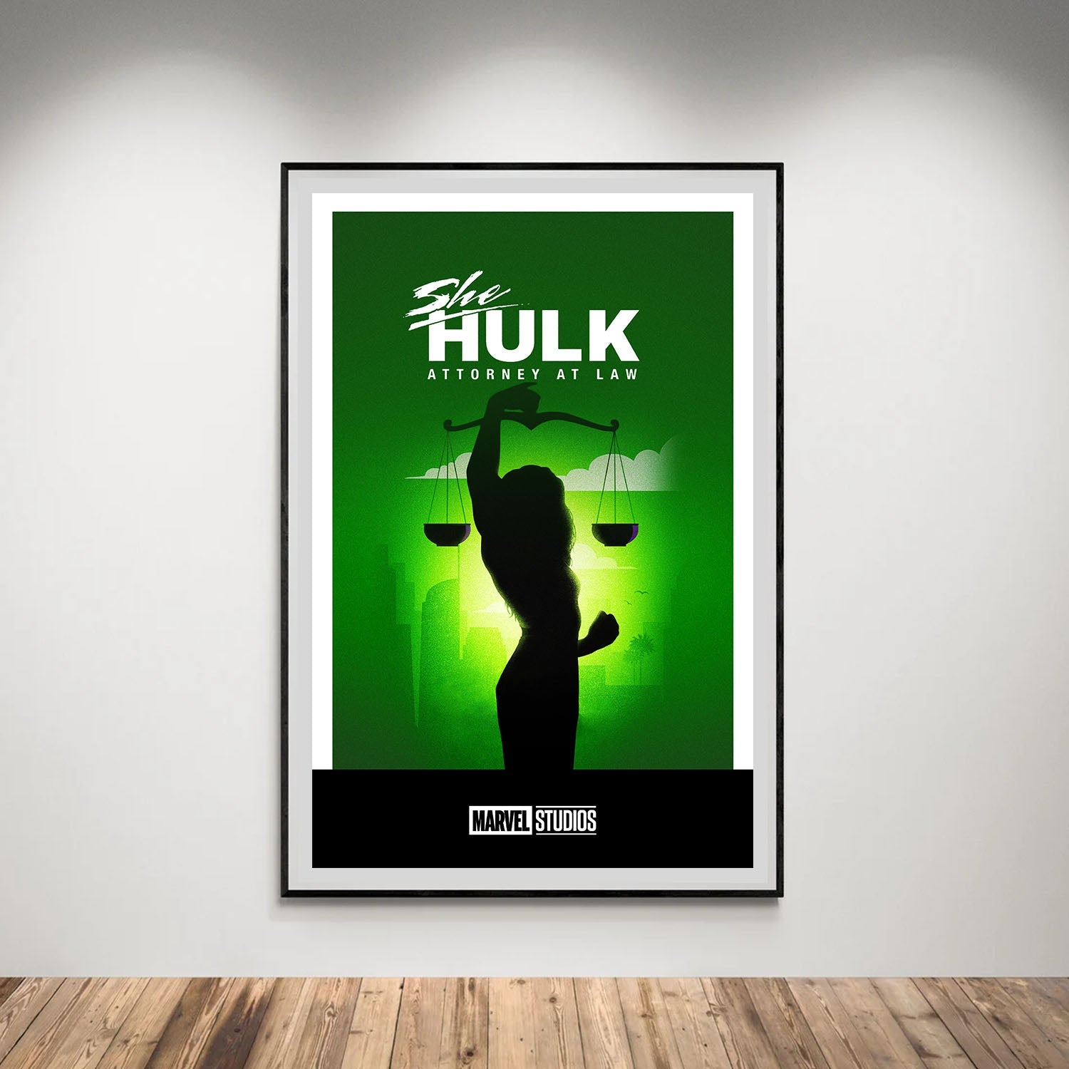 Flex Designs Poster She-Hulk Attorney at Law Minimalist 5 x 7" Home Goods - TV Show 2022 TV Show Poster