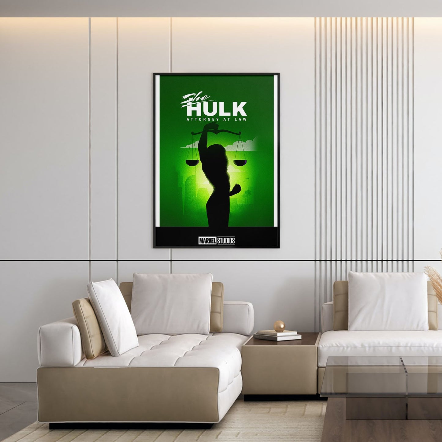 Flex Designs Poster She-Hulk Attorney at Law Minimalist 5 x 7" Home Goods - TV Show 2022 TV Show Poster