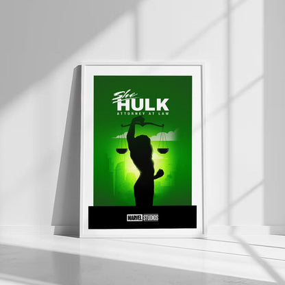 Flex Designs Poster She-Hulk Attorney at Law Minimalist 8 x 10" Home Goods - TV Show 2022 TV Show Poster