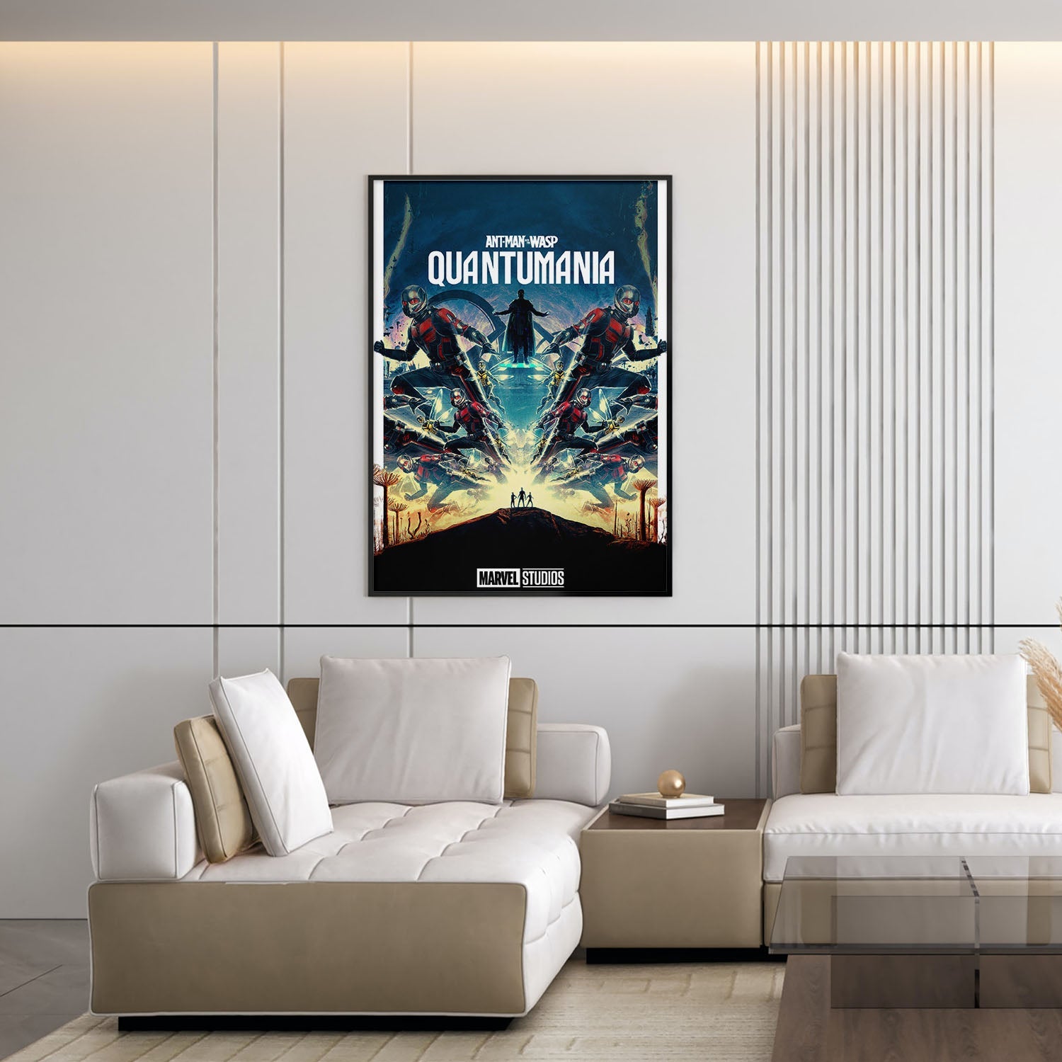 Flex Designs Poster Ant-Man and the Wasp Quantumania Minimalist 5 x 7" Home Goods - Movie 2023 Movie Poster
