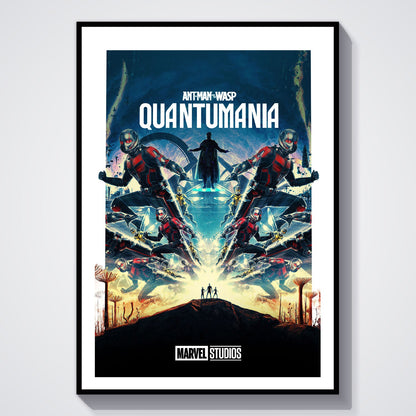 Flex Designs Poster Ant-Man and the Wasp Quantumania Minimalist 8 x 10" Home Goods - Movie 2023 Movie Poster