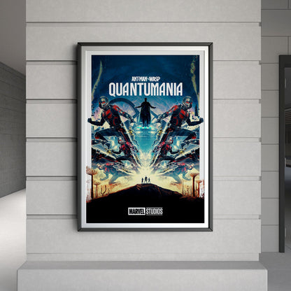 Flex Designs Poster Ant-Man and the Wasp Quantumania Minimalist 8 x 10" Home Goods - Movie 2023 Movie Poster