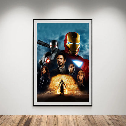 Flex Designs Poster Iron Man 2 Textless 5 x 7" Home Goods - Movie 2010 Movie Poster