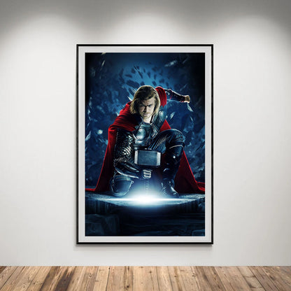 Flex Designs Poster Thor Textless 5 x 7" Home Goods - Movie 2011 Movie Poster