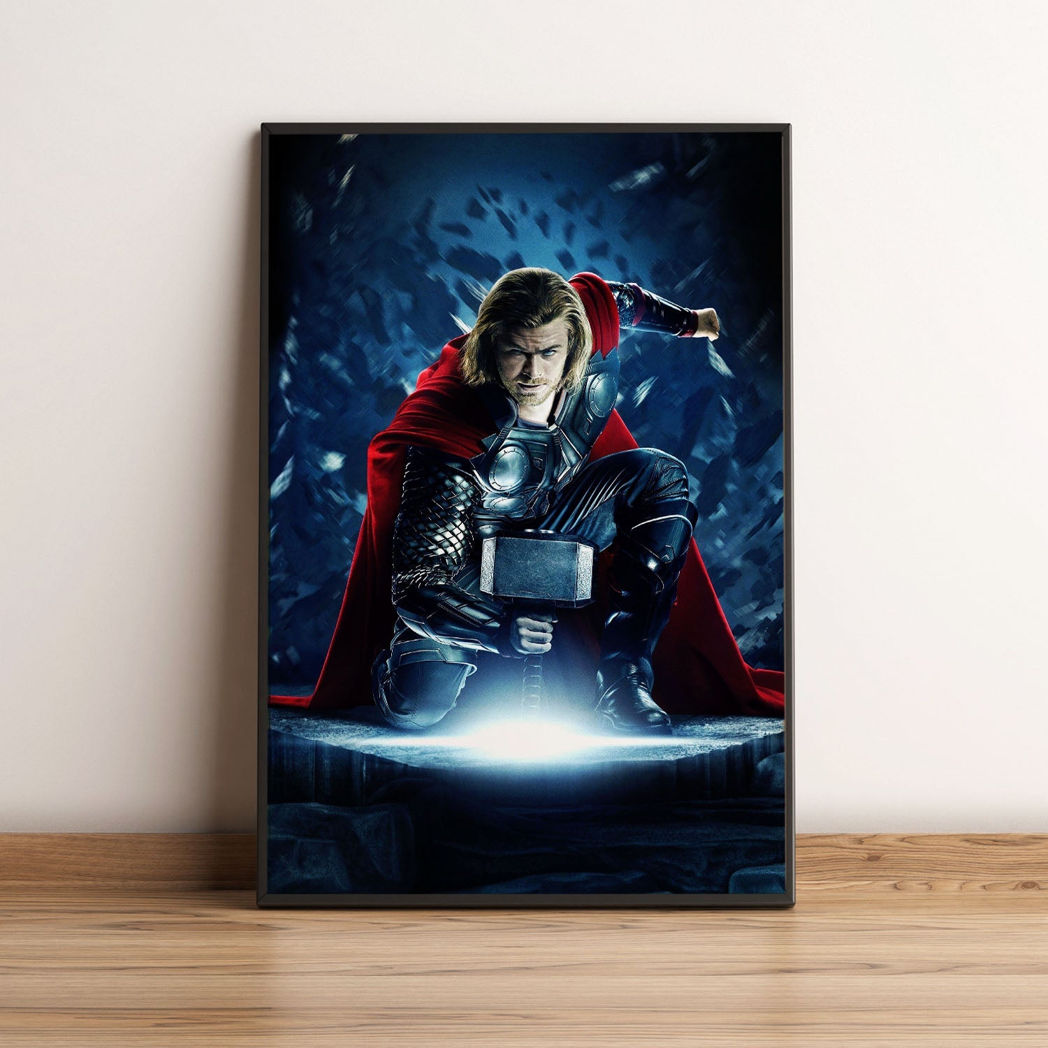 Flex Designs Poster Thor Textless 5 x 7" Home Goods - Movie 2011 Movie Poster