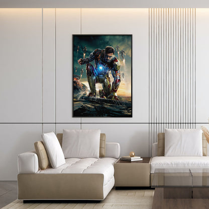 Flex Designs Poster Iron Man 3 Textless 5 x 7" Home Goods - Movie 2013 Movie Poster