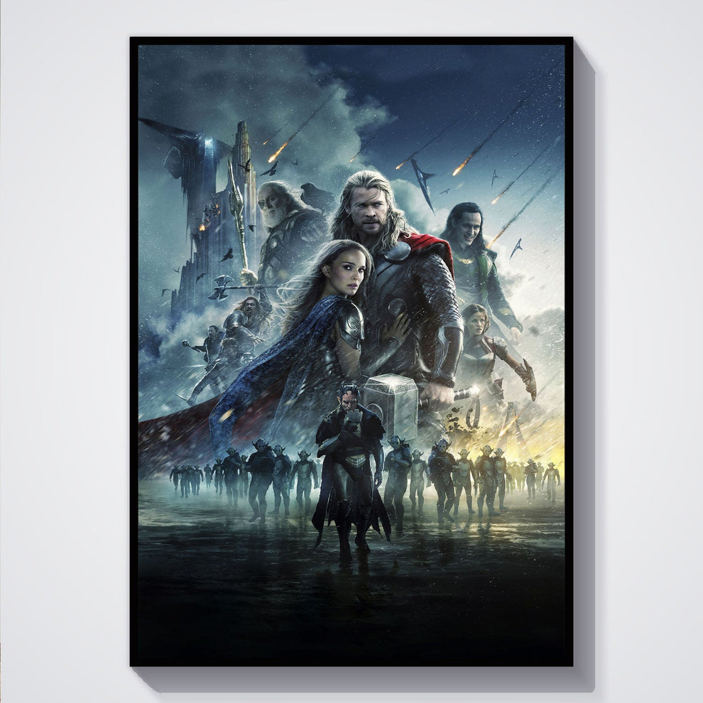 Thor The Dark World Textless Poster Movie Poster – Flex Design Store