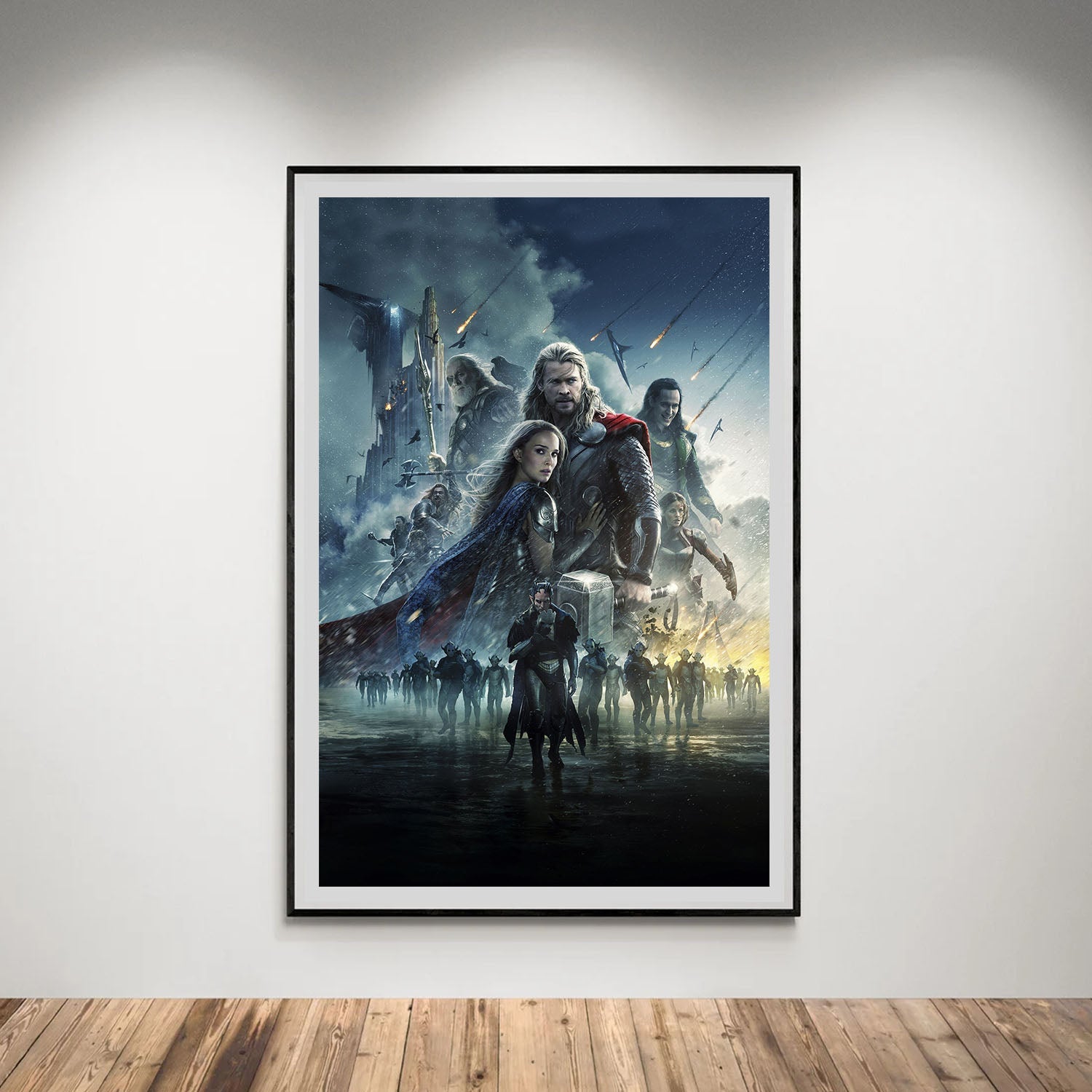 Flex Designs Poster Thor The Dark World Textless 5 x 7" Home Goods - Movie 2013 Movie Poster