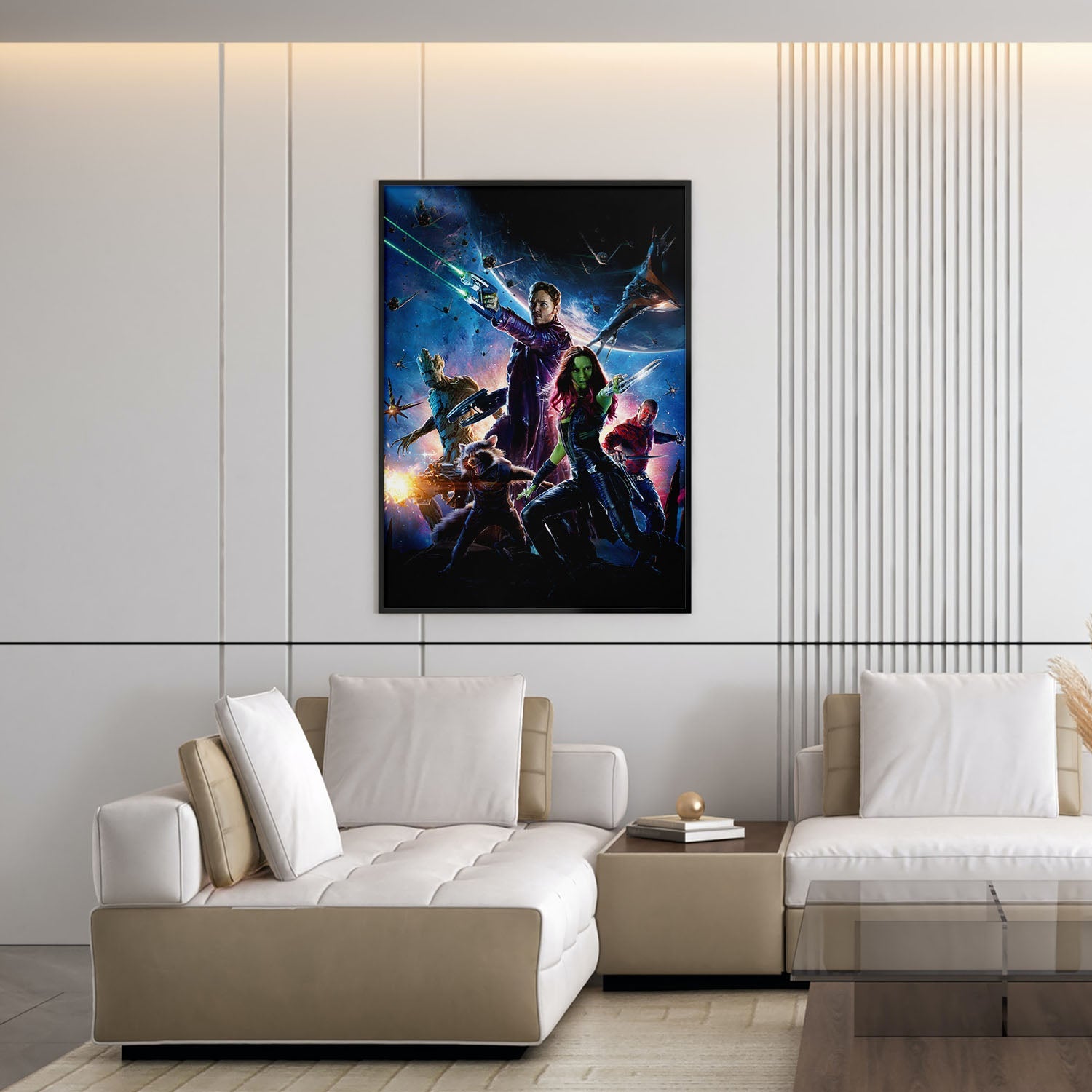 Flex Designs Poster Guardians of the Galaxy Textless 5 x 7" Home Goods - Movie 2014 Movie Poster