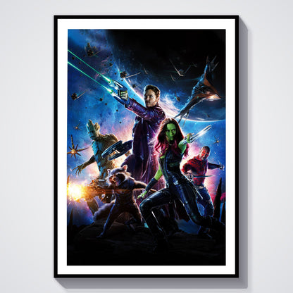 Flex Designs Poster Guardians of the Galaxy Textless 8 x 10" Home Goods - Movie 2014 Movie Poster