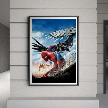 Flex Designs Poster Spider-Man Homecoming Textless 8 x 10" Home Goods - Movie 2017 Movie Poster