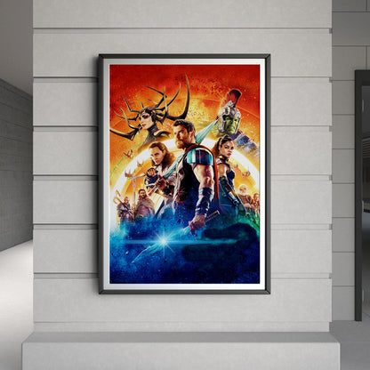 Flex Designs Poster Thor Ragnarok Textless 8 x 10" Home Goods - Movie 2017 Movie Poster