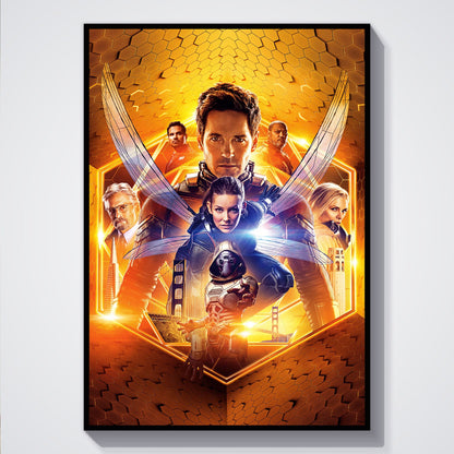 Flex Designs Poster Ant-Man and the Wasp Textless 5 x 7" Home Goods - Movie 2018 Movie Poster