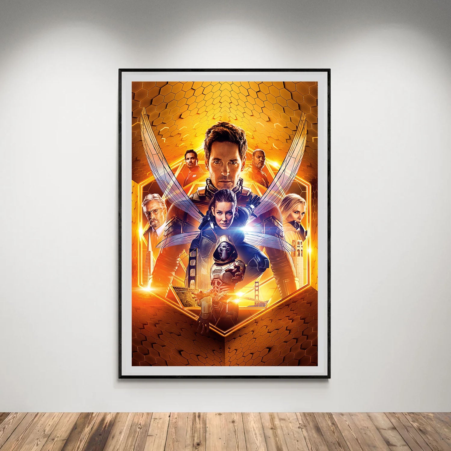 Flex Designs Poster Ant-Man and the Wasp Textless 5 x 7" Home Goods - Movie 2018 Movie Poster