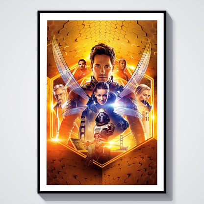 Flex Designs Poster Ant-Man and the Wasp Textless 8 x 10" Home Goods - Movie 2018 Movie Poster