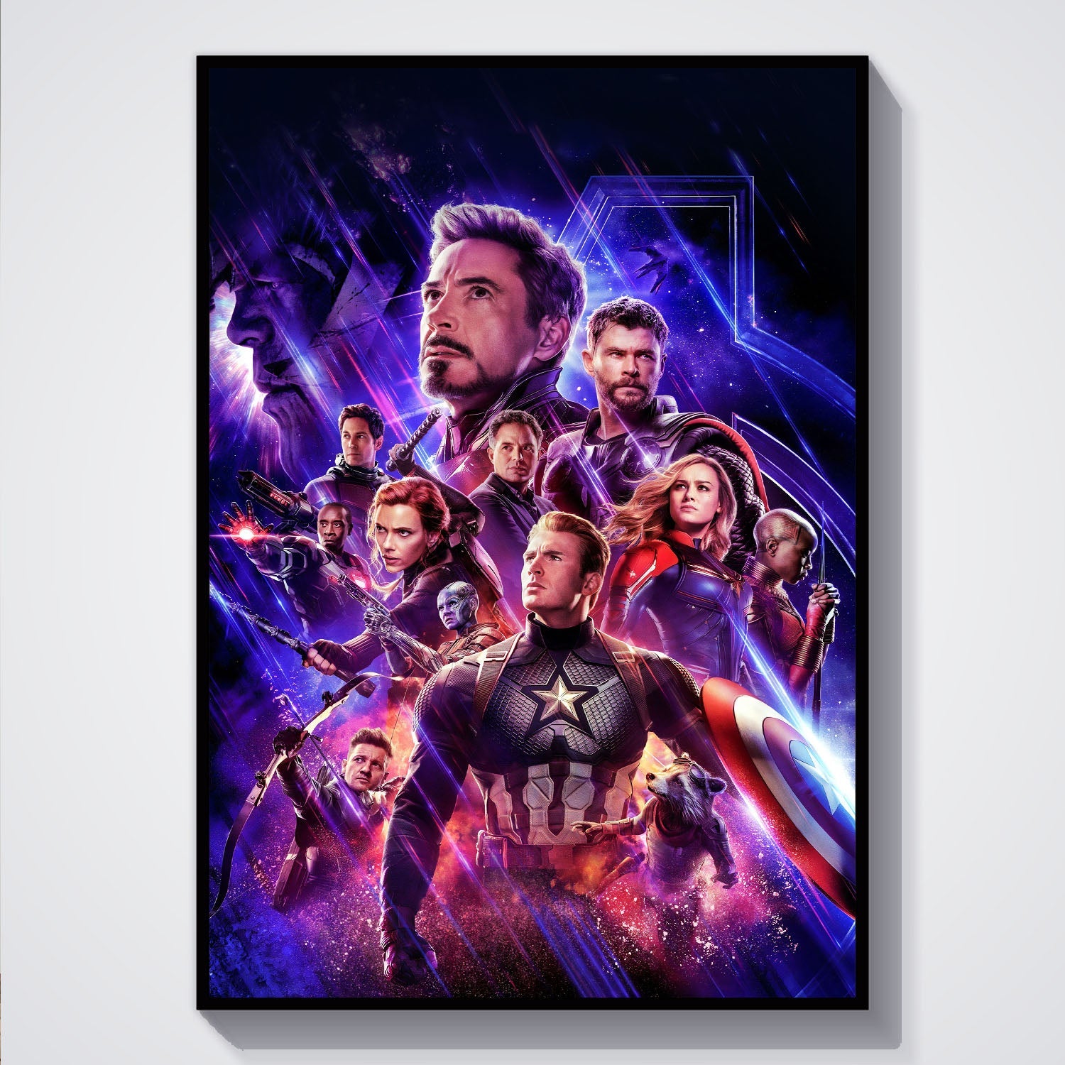 Flex Designs Poster Avengers Endgame Textless 5 x 7" Home Goods - Movie 2019 Movie Poster