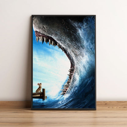 Flex Designs Poster Meg 2 - The Trench 5 x 7" Home Goods - Movie 2023 Movie Poster