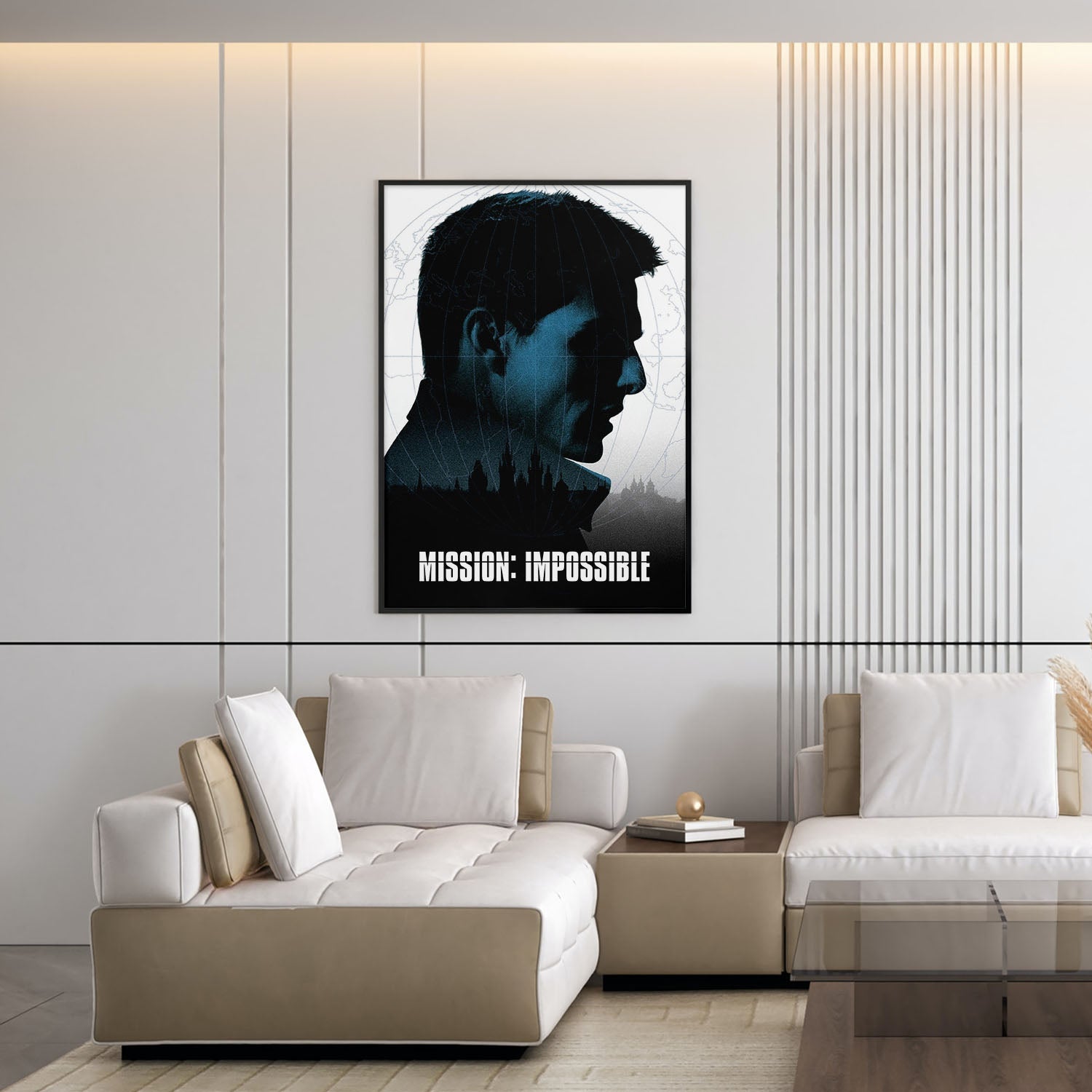 Flex Designs Poster Mission Impossible 5 x 7" Home Goods - Movie 1996 Movie Poster