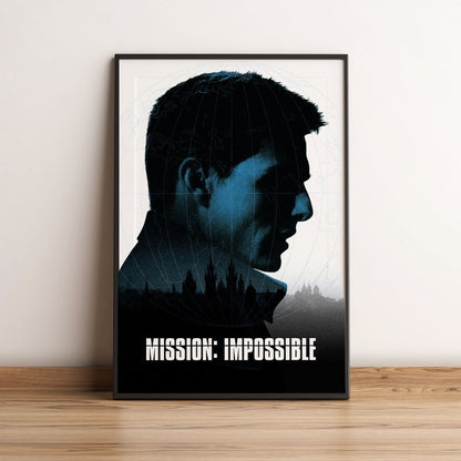 Flex Designs Poster Mission Impossible 5 x 7" Home Goods - Movie 1996 Movie Poster