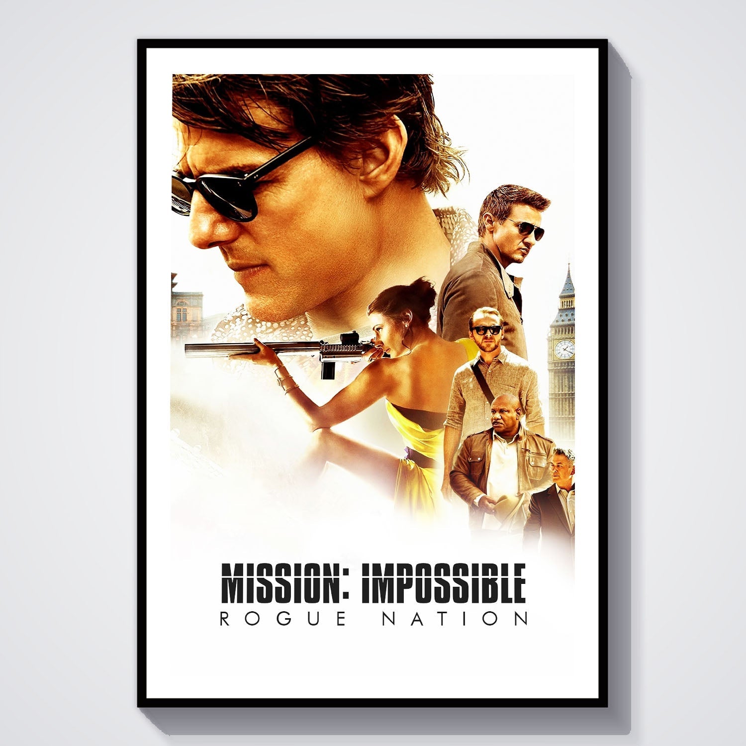 Flex Designs Poster Mission Impossible - Rogue Nation 8 x 10" Home Goods - Movie 2015 Movie Poster