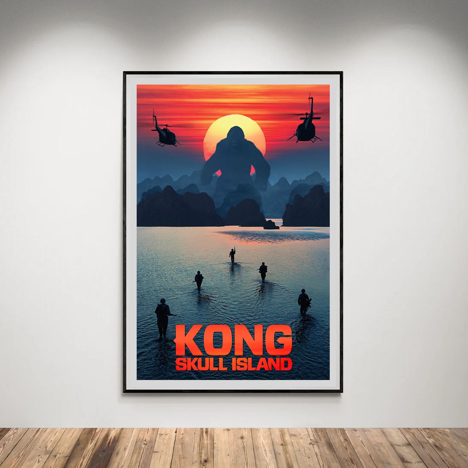 Flex Designs Poster Kong Skull Island 5 x 7" Home Goods - Movie 2017 Movie Poster