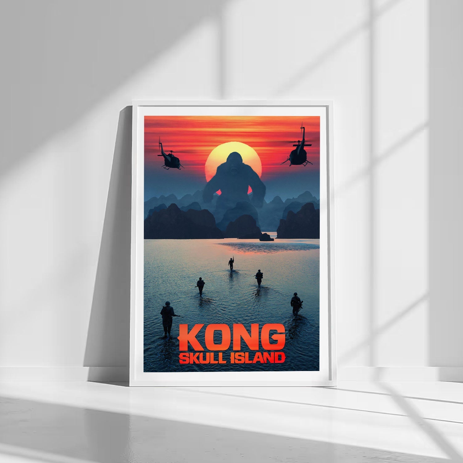 Flex Designs Poster Kong Skull Island 8 x 10" Home Goods - Movie 2017 Movie Poster
