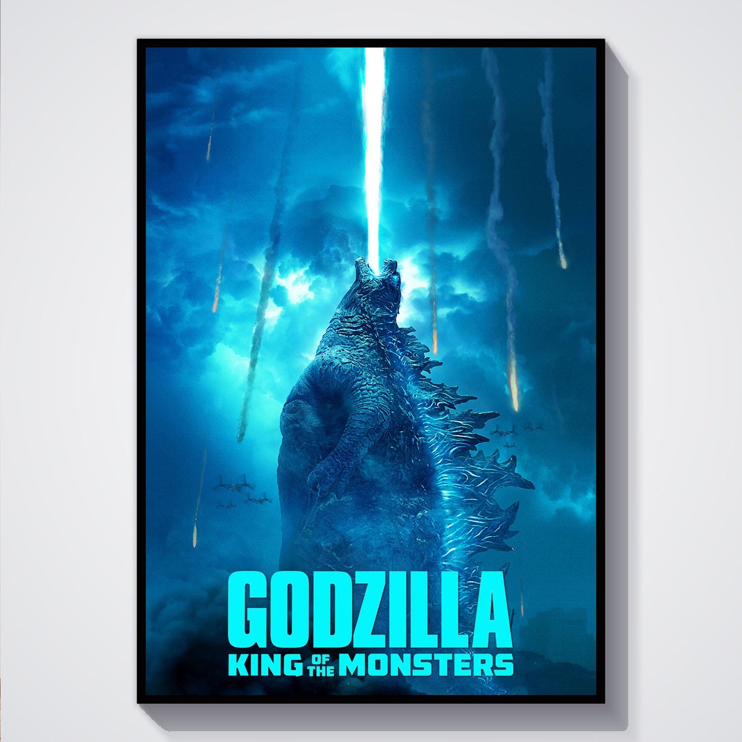 king of the monsters poster Godzilla King of the Monsters Poster Movie Poster – Flex Design Store