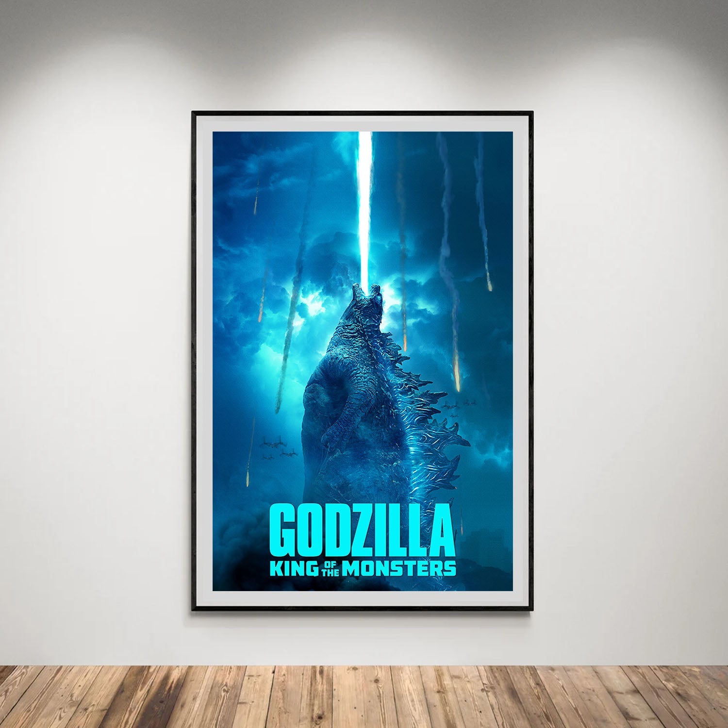 godzilla king of the monsters 2019 poster Godzilla King of the Monsters Poster Movie Poster – Flex Design Store