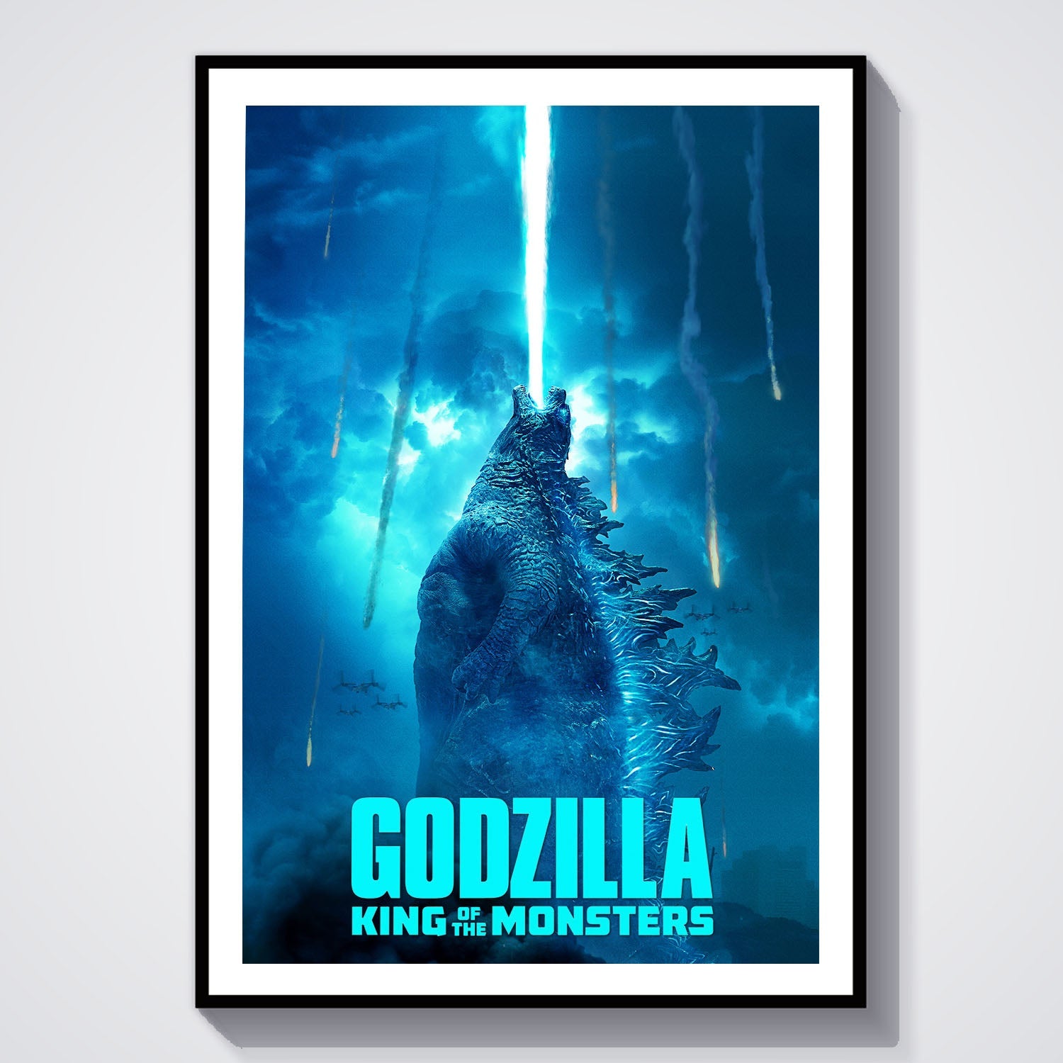 Flex Designs Poster Godzilla King of the Monsters 8 x 10" Home Goods - Movie 2019 Movie Poster