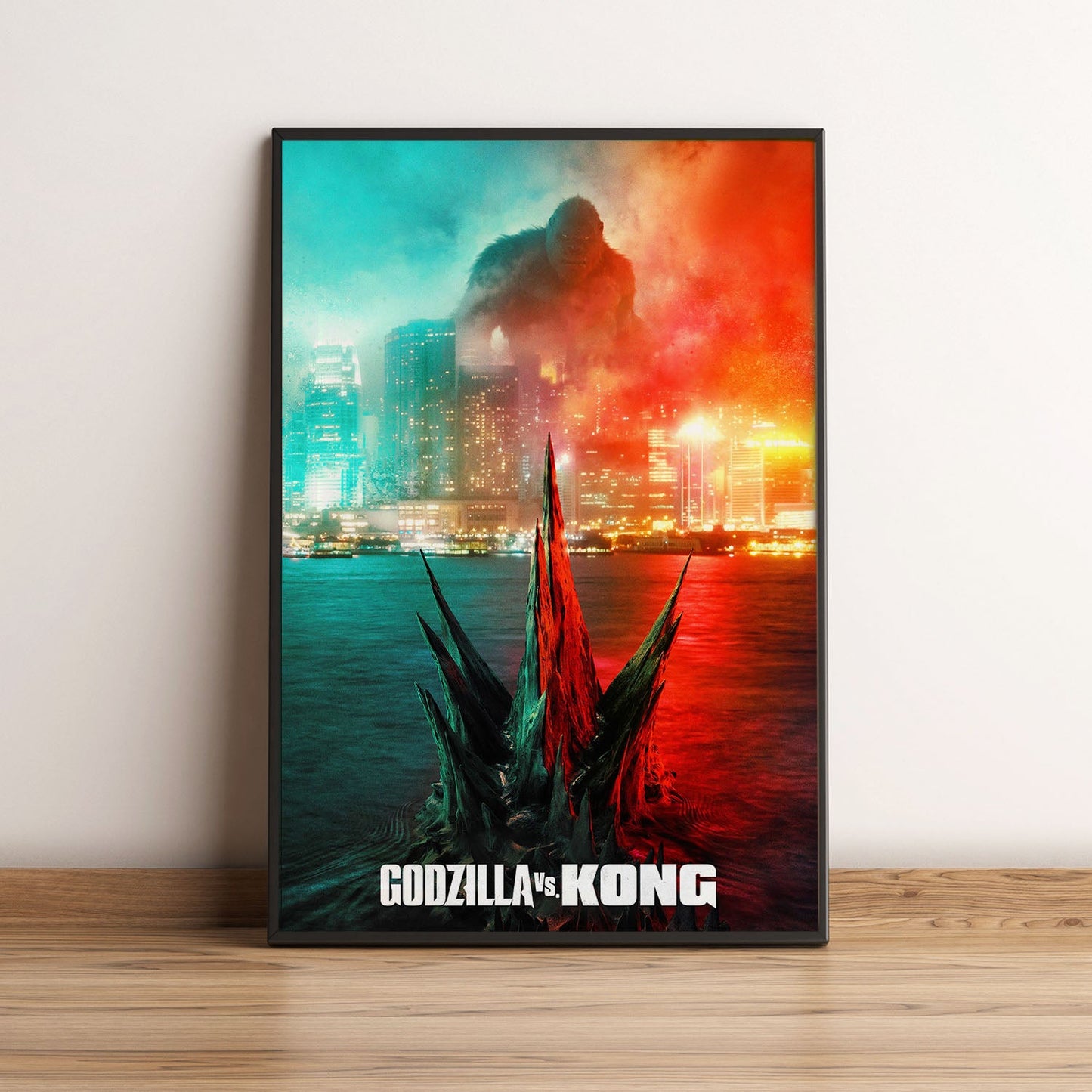 Flex Designs Poster Godzilla vs Kong 5 x 7" Home Goods - Movie 2021 Movie Poster