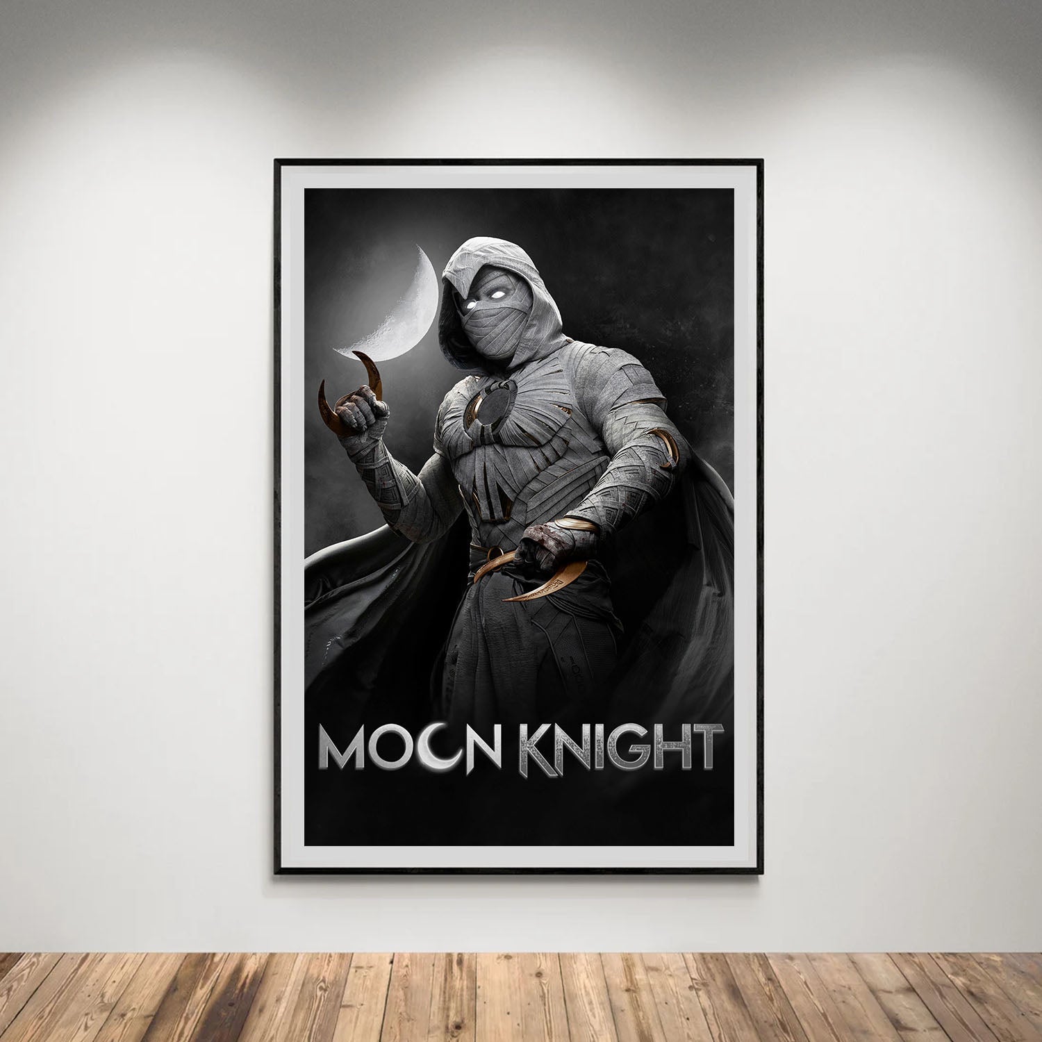 Flex Designs Poster Moon Knight Key Art 5 x 7" Home Goods - TV Show 2022 TV Show Poster
