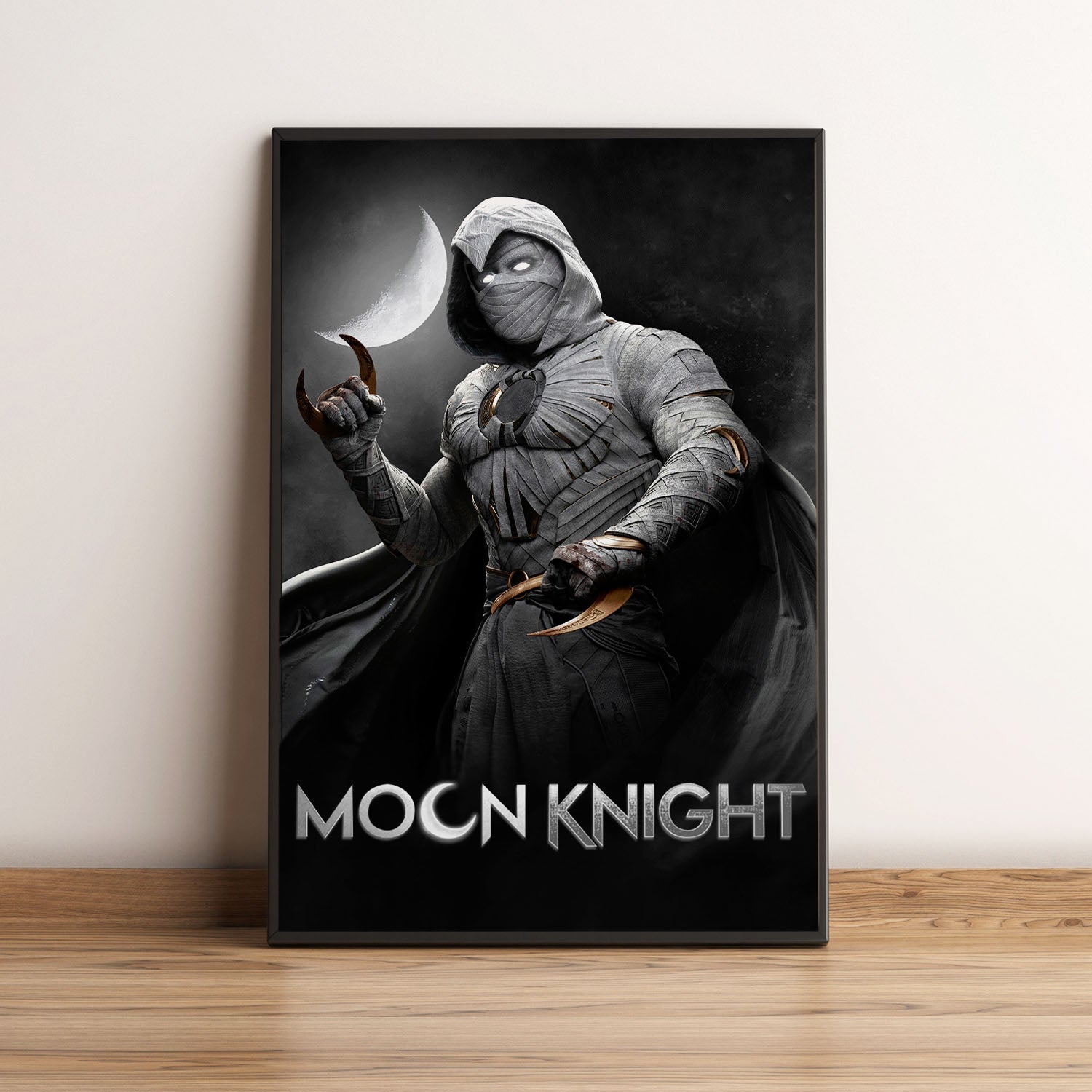 Flex Designs Poster Moon Knight Key Art 5 x 7" Home Goods - TV Show 2022 TV Show Poster