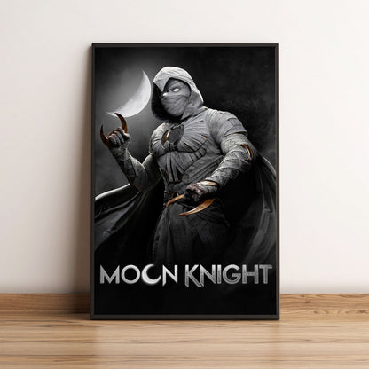 Flex Designs Poster Moon Knight Key Art 5 x 7" Home Goods - TV Show 2022 TV Show Poster
